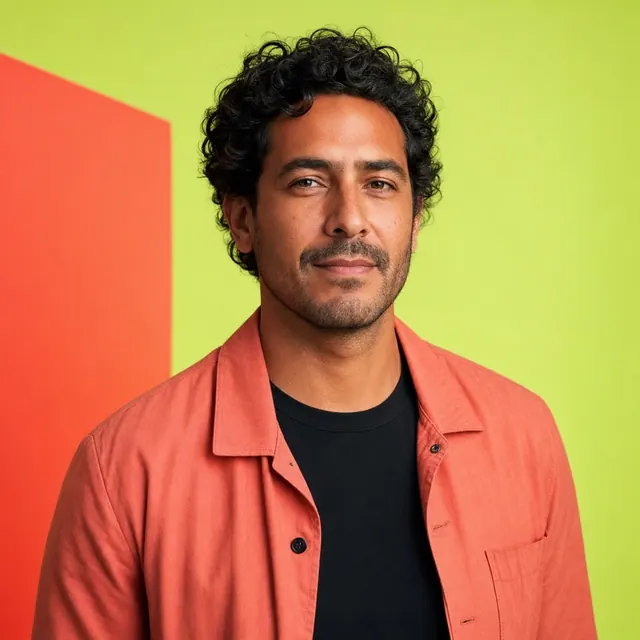 Fictional demo speaker Mateo Garcia