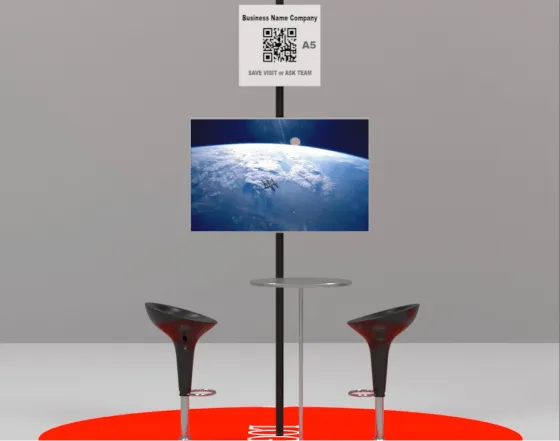 Lead generation via QR codes