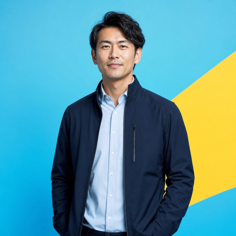Fictional demo speaker Kenji Watanabe